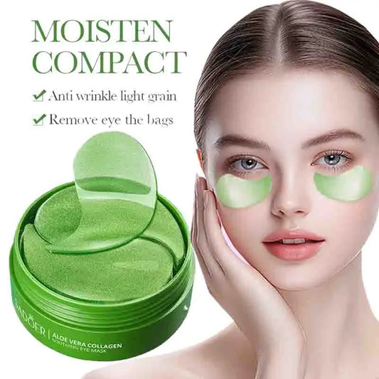 60 Aloe Vera Collagen Eye Mask Skin Care Products