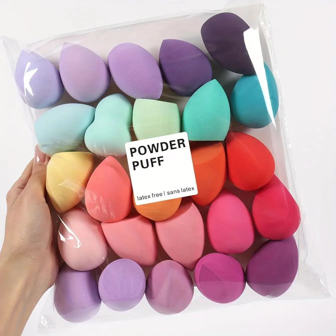 Makeup sponge set suitable for liquid BB