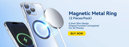Magnetic Car Phone Holder 15W Wireless Charger Stand For iPhone