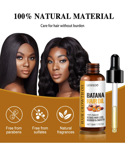 Lewedo Naturals Batana Oil Fast Hair Growth