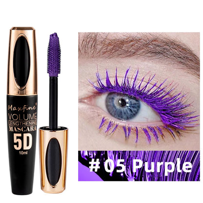 5D Silk Mascara with Big Eyes, Strong and Lasting Black Content