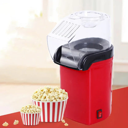 Popcorn Machine High Popping Rate Fully Automatic Popcorn Machine Electric Air Popper Mini Popcorn Machine for Home Kitchen