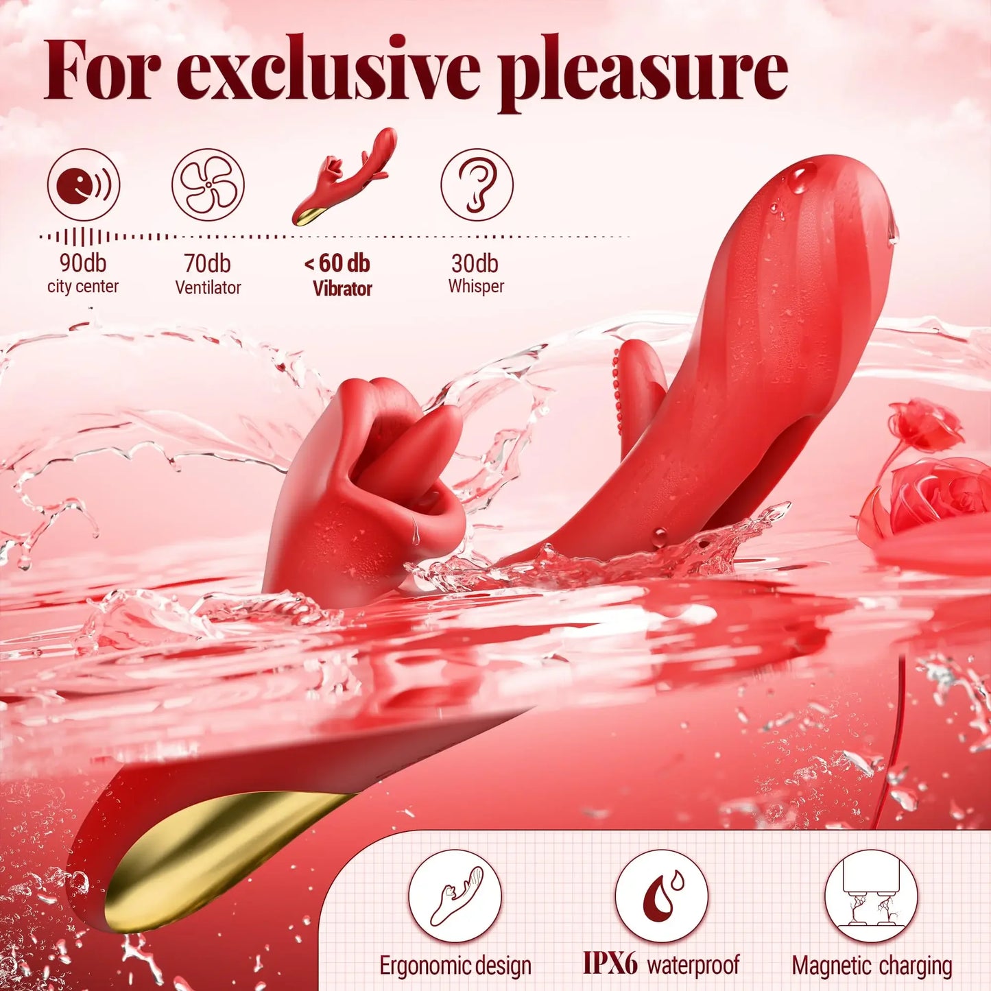 Tapping Flapping Vibrator for Women 2 In 1 Licking Machine Clitoris Stimulator G-Spot Dildos Vibrators Clit Sucker Adult Sex Toy