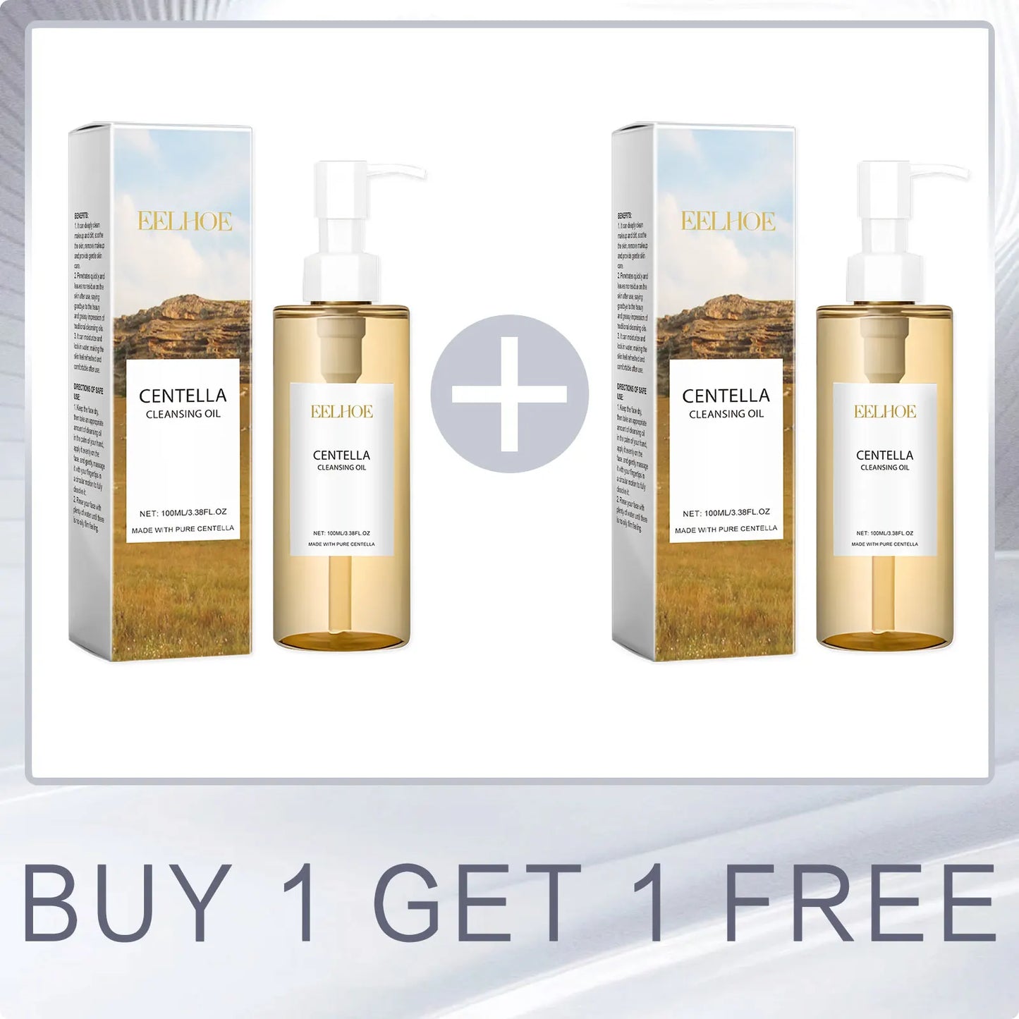 EELHOE Centella Cleansing Oil Facial Makeup Remover Moisturizing