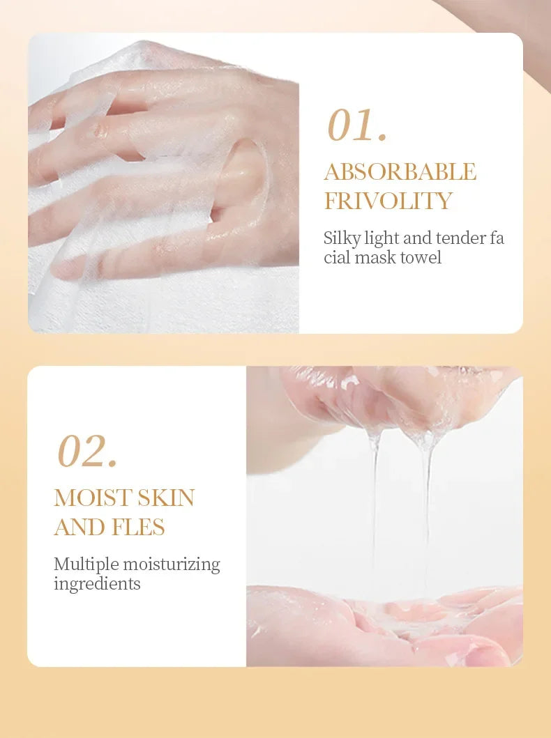 Anti-wrinkle Collagen Face Mask With 10 Sheets