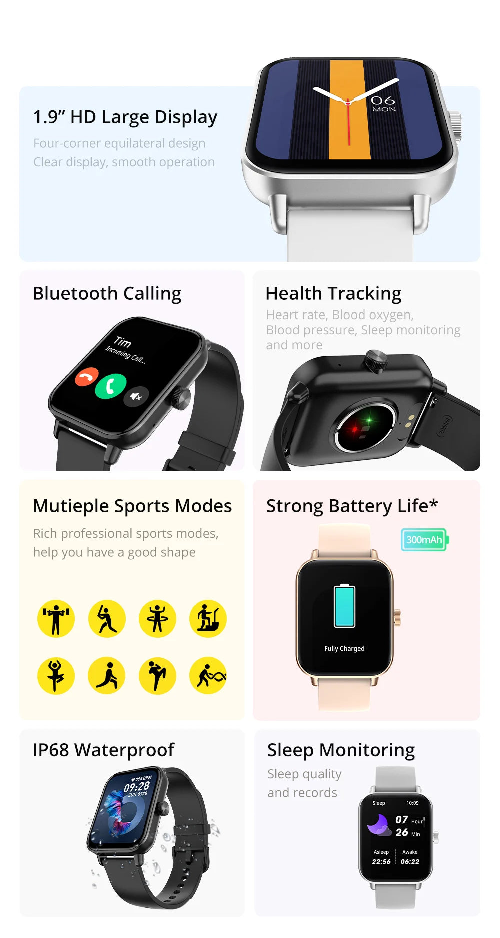 P81 Smart Watch Ultra 1.9 inch