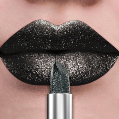 21Colors Bold & Intense Glitter Shiny Metallic Lipstick Pearlescent Lip Tint