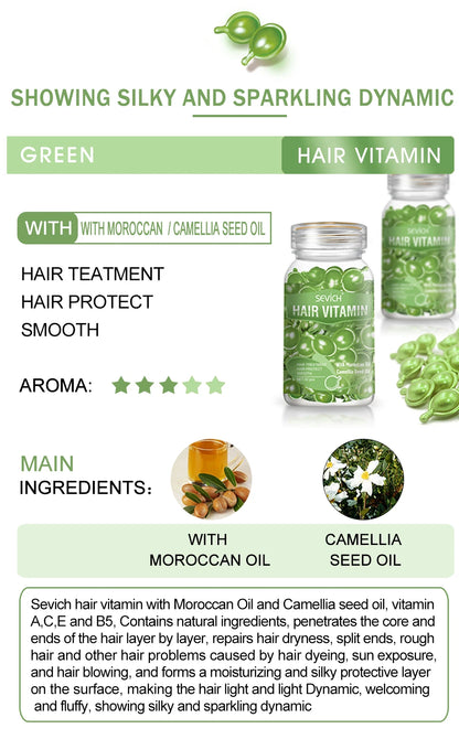 30 Capsules Anti Hair Loss Hair Vitamin