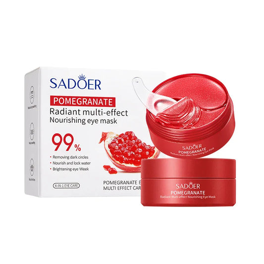 60 SADOER Red Pomegranate Collagen Eye Mask Skin Care