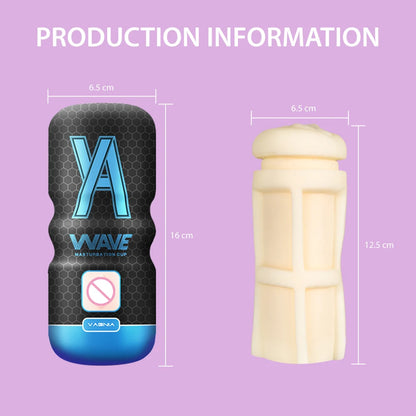 WAVE Powerful Sucking Masturbation Cup
