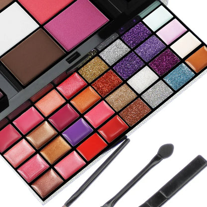 Colors Glitter Eyeshadow Palette Matte Waterproof Cosmetics Kit  MakeUp