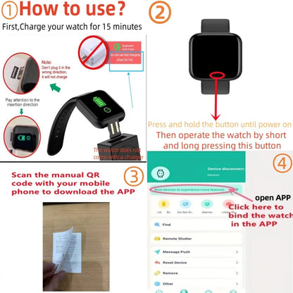 116Plus Sport Wristband Running Fitness Monitor