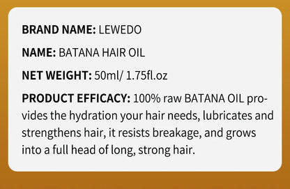 Lewedo Naturals Batana Oil Fast Hair Growth
