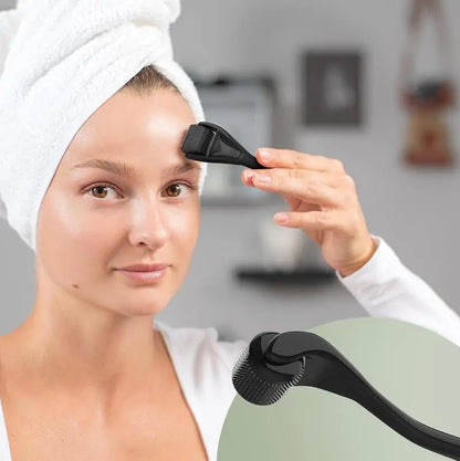 540 Needles for Facial Body Hair Growth Derma Roller for Skin Beard