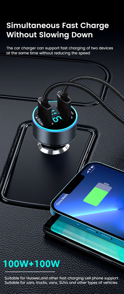 200W Car Charger