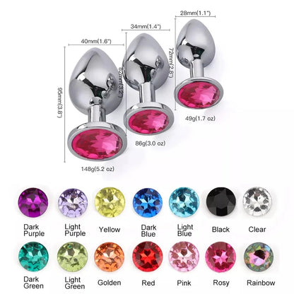 Metal Butt Plug Stainless Steel