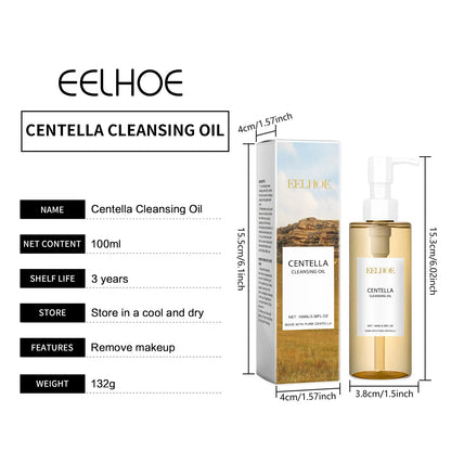 EELHOE Centella Cleansing Oil Facial Makeup Remover Moisturizing