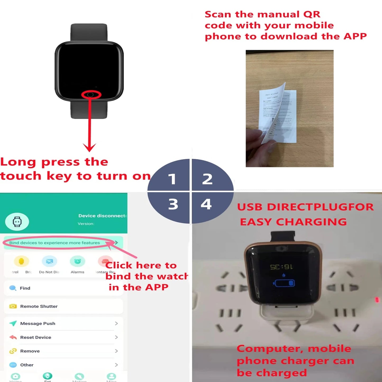116Plus Sport Wristband Running Fitness Monitor