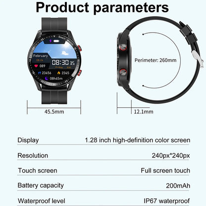 2025 New Voice Call Smart Watch Men GT Series 1.53 inch AMOLED Screen Sports Watch ECG+PPG Health Smartwatch For Android IOS
