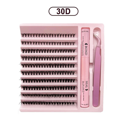 Lashes Clusters Set Extensions Kit