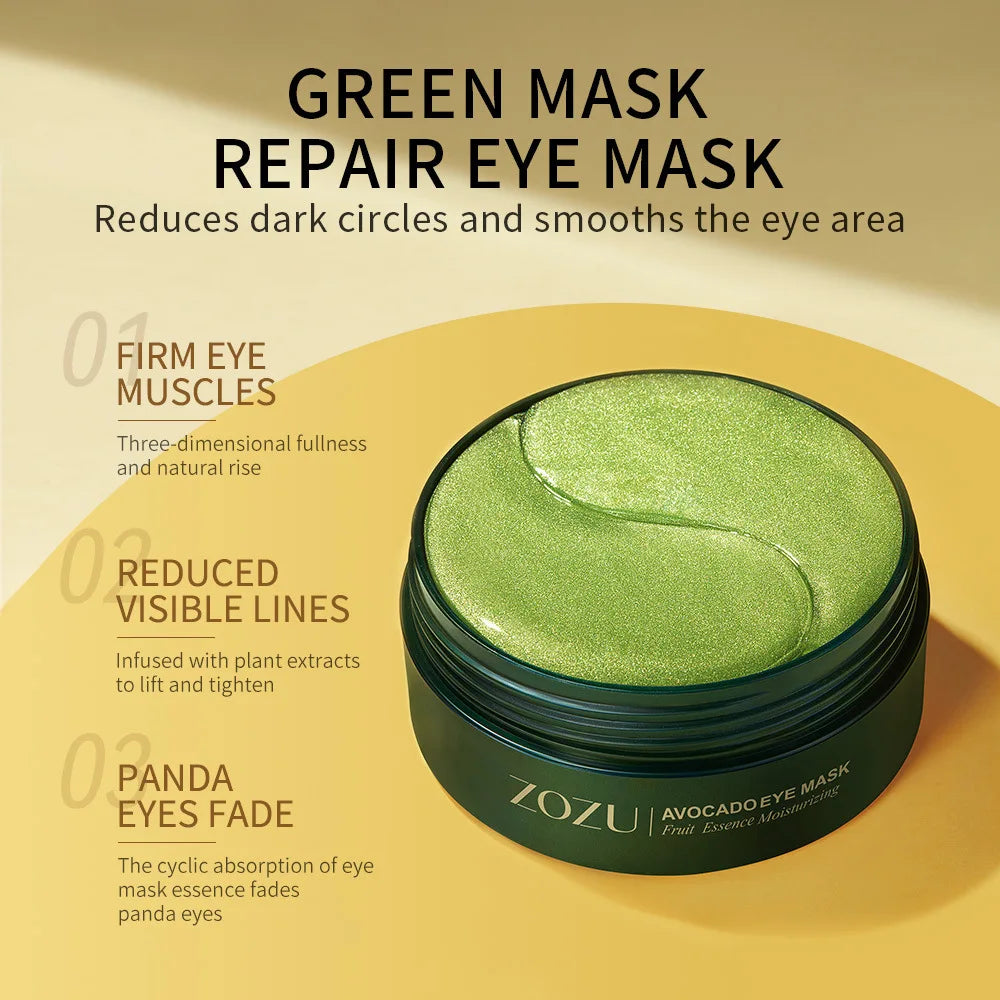120 Avocado Golden Collagen Eye Mask  Skin Care Products