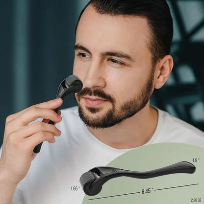 540 Needles for Facial Body Hair Growth Derma Roller for Skin Beard